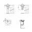 Lavabo mural 40 CONNECT AIR Ideal Standard