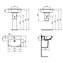 Lavabo mural 55 TEMPO Ideal Standard