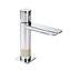 Grifo monomando lavabo cromo swarovski 14F8 Serpi