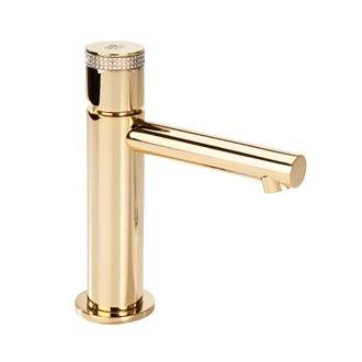 Grifo monomando en oro swarovski CILF3 Delta