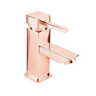 Grifo monomando para lavabo oro rosa Catral