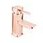 Grifo monomando para lavabo oro rosa Catral