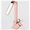 Grifo monomando lavabo ca&ntilde;o alto oro rosa Catral