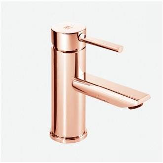 Grifo monomando oro rosa para lavabo Delta 13