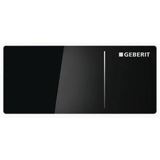 Pulsador Geberit70 Negro cisterna Sigma 8 cm