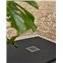 Plato de ducha rectangular grafito ANNA D-40