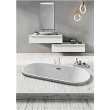 Bañera Curve 150x75 cm con estructura b10