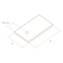 Plato de ducha Elements Vulcano b10