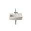 Lavabo semipedestal Hall 55x48,5cm Roca