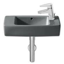 Lavabo mural graphit Hall 50x25cm Roca