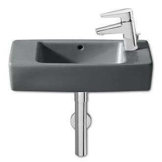 Lavabo mural graphit Hall 50x25cm Roca