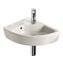Lavabo mural edelweiss Hall 35x43cm izda Roca