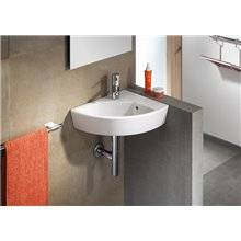 Lavabo mural graphit Hall 35x43cm izda Roca