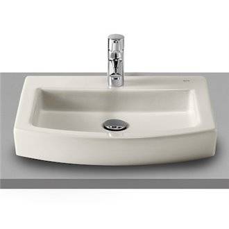 Lavabo sobrencimera con orificio edelweiss Hall Roca