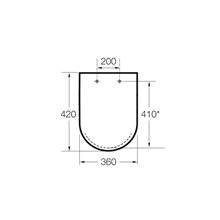Tapa y aro compacto graphit Hall Roca