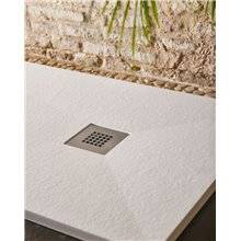 Plato de ducha rectangular blanco ANNA D-40