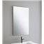 Mueble 91cm Blanco Brillo 2 cajones FUSSION CHROME SALGAR