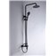 Columna de ducha negra Imex Roma
