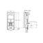 Pack inodoro suspendido HALL DUPLO ROCA