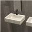 Lavabo encimera centrado a medida BARI MINI Resigres