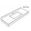 Lavabo encimera estandar HYDRA Resigres