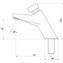 Grifo lavabo PRESTO 105 L