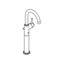 Grifo lavabo curvo Grohe Atrio XL