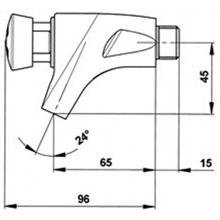 Grifo lavabo PRESTO 504 XL