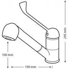 Grifo lavabo PRESTOEQUIP Prestodisc 640