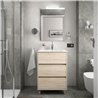 Mueble 61cm Roble Caledonia 3 cajones SALGAR ARENYS