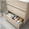 Mueble 101cm Roble Caledonia 3 cajones SALGAR ARENYS
