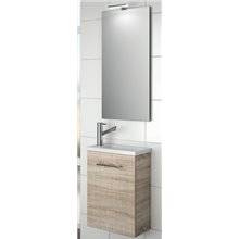 Mueble Roble Caledonia con puerta SALGAR MICRO