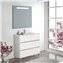 Mueble con lavabo Blanco brillo Imperia TEGLER