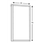 Mueble con lavabo Blanco brillo Imperia TEGLER