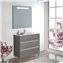 Mueble con lavabo Roble Smoky Imperia TEGLER