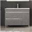 Mueble con lavabo Roble Smoky Caprera TEGLER