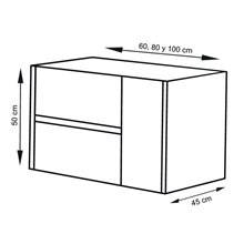 Mueble con lavabo Crema Ítaca TEGLER