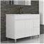 Mueble con lavabo Blanco brillo &Iacute;squia TEGLER