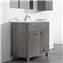 Mueble con lavabo Roble Smoky Samos TEGLER