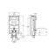 Pack inodoro suspendido The Gap COMPACTO ROCA