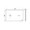 Placa pulsadora Glassy Negro OLI