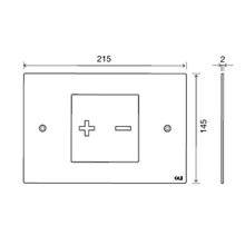 Placa pulsadora INO-X 01 Mate OLI