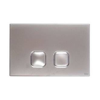 Placa pulsadora Plain cromo brillo OLI