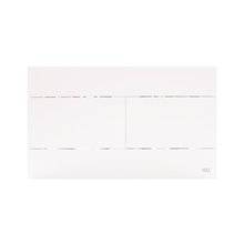 Placa pulsadora Slim blanco OLI