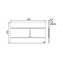Placa pulsadora Slim blanco OLI
