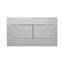 Placa pulsadora Slim cromo mate OLI