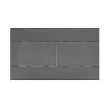 Placa pulsadora Slim soft touch gris OLI