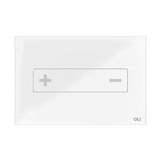 Placa pulsadora Ocean&iacute;a neu vidrio blanco OLI