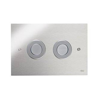 Placa pulsadora Trend cromo brillo OLI