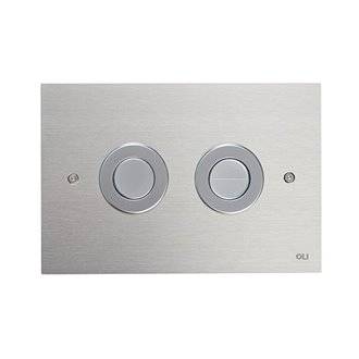 Placa pulsadora Trend cromo mate OLI